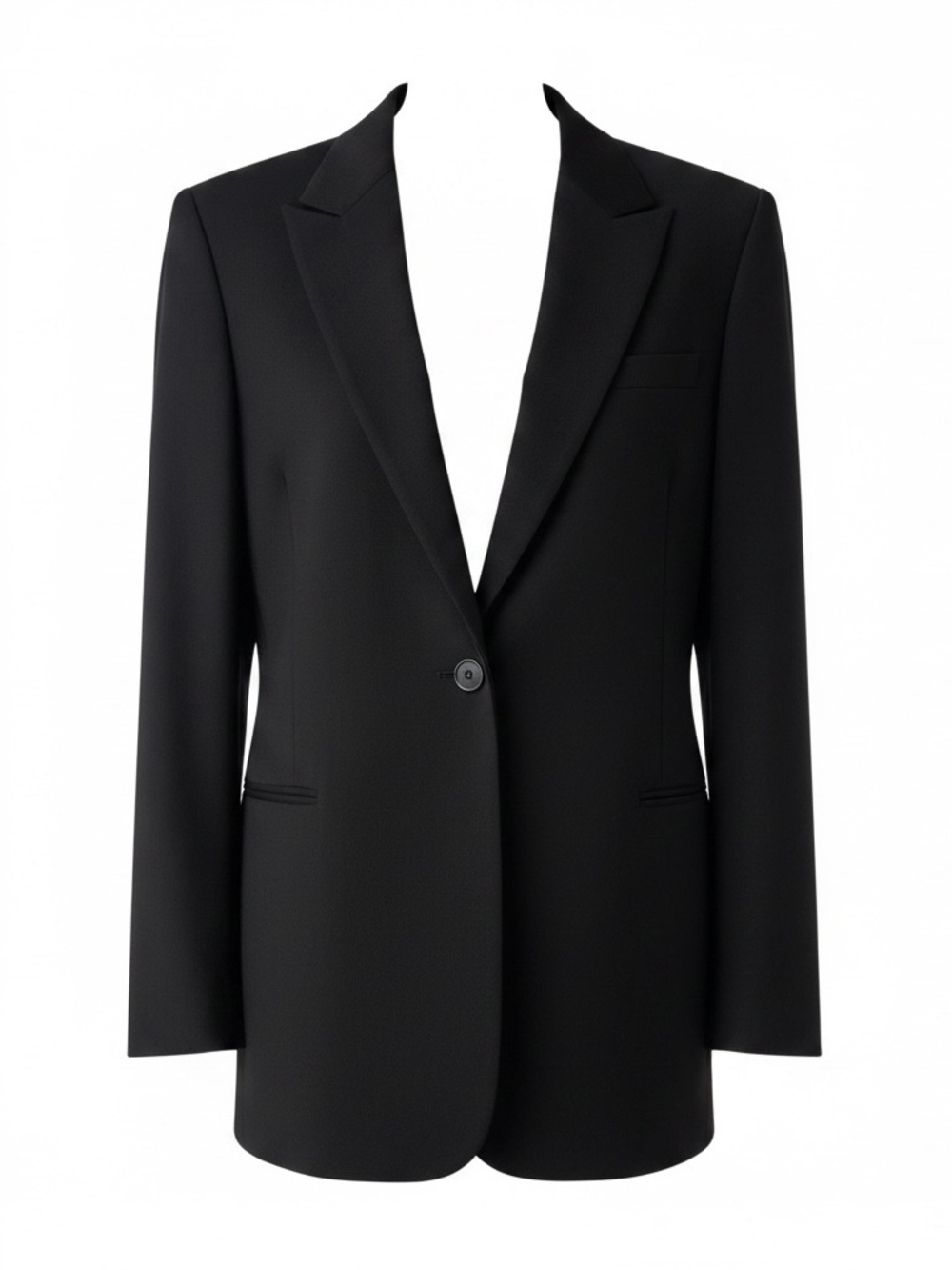 Ann Taylor Women's Black Wool-Cashmere Jacket Size 14